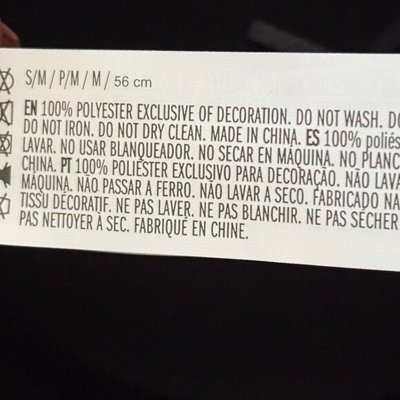 Black Fedora Hat w/Gold Band – Wide Brim, Classic Unisex Style NWOT - Picture 7 of 7